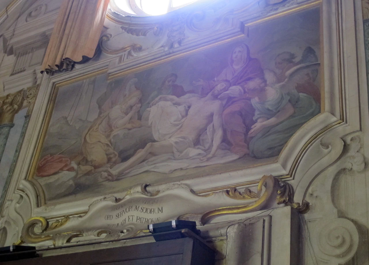 Capitolo della ss. annunziata, affreschi di Matteo Bonechi e di Antonio Puglieschi
